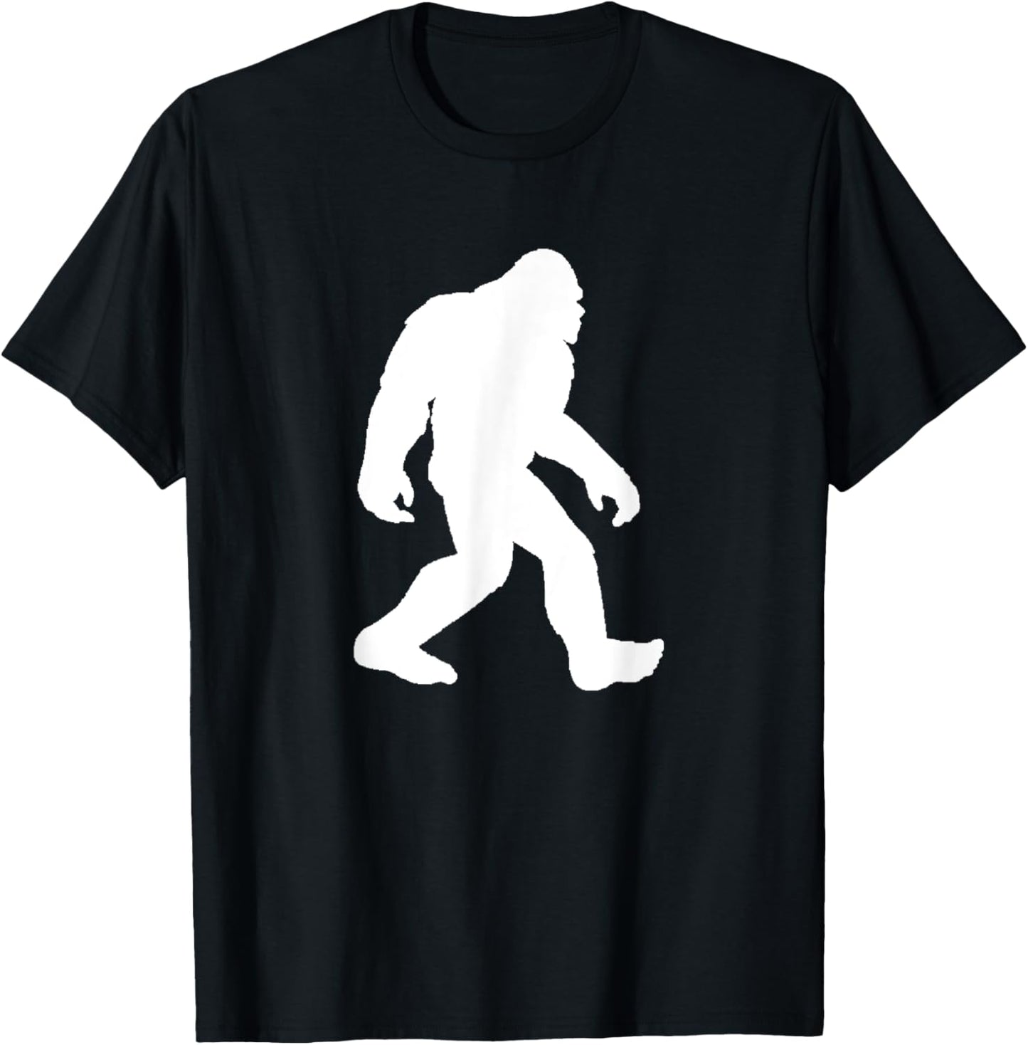 Classic Bigfoot Silhouette T-Shirt - T-Shirt | Black