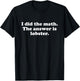Funny Lobster Girls Boys Men or Women T-Shirt - T-Shirt | Black