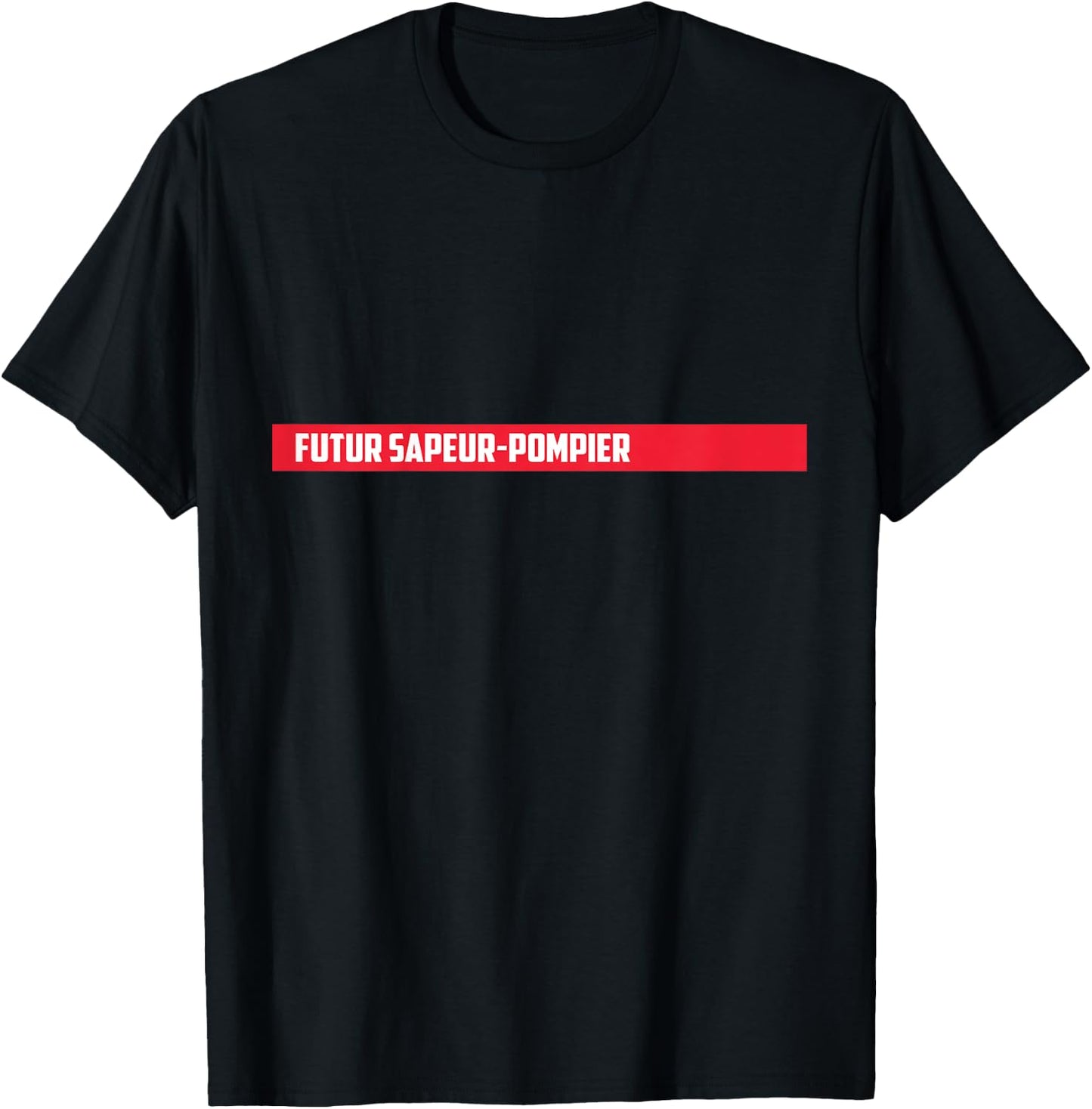 Child Future Firefighter Child, a Gift Children Firefighter Fan , Blue, 2 T-Shirt - T-Shirt | Black