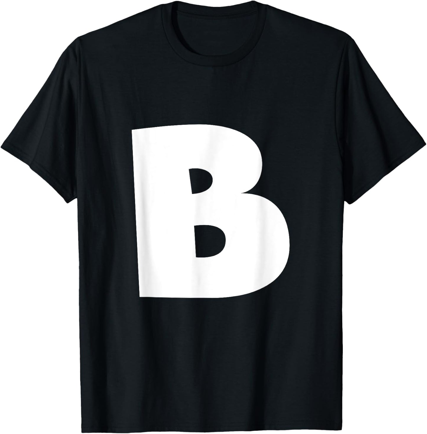 Alphabet Letter B - Upper Case B T-Shirt - T-Shirt | Black