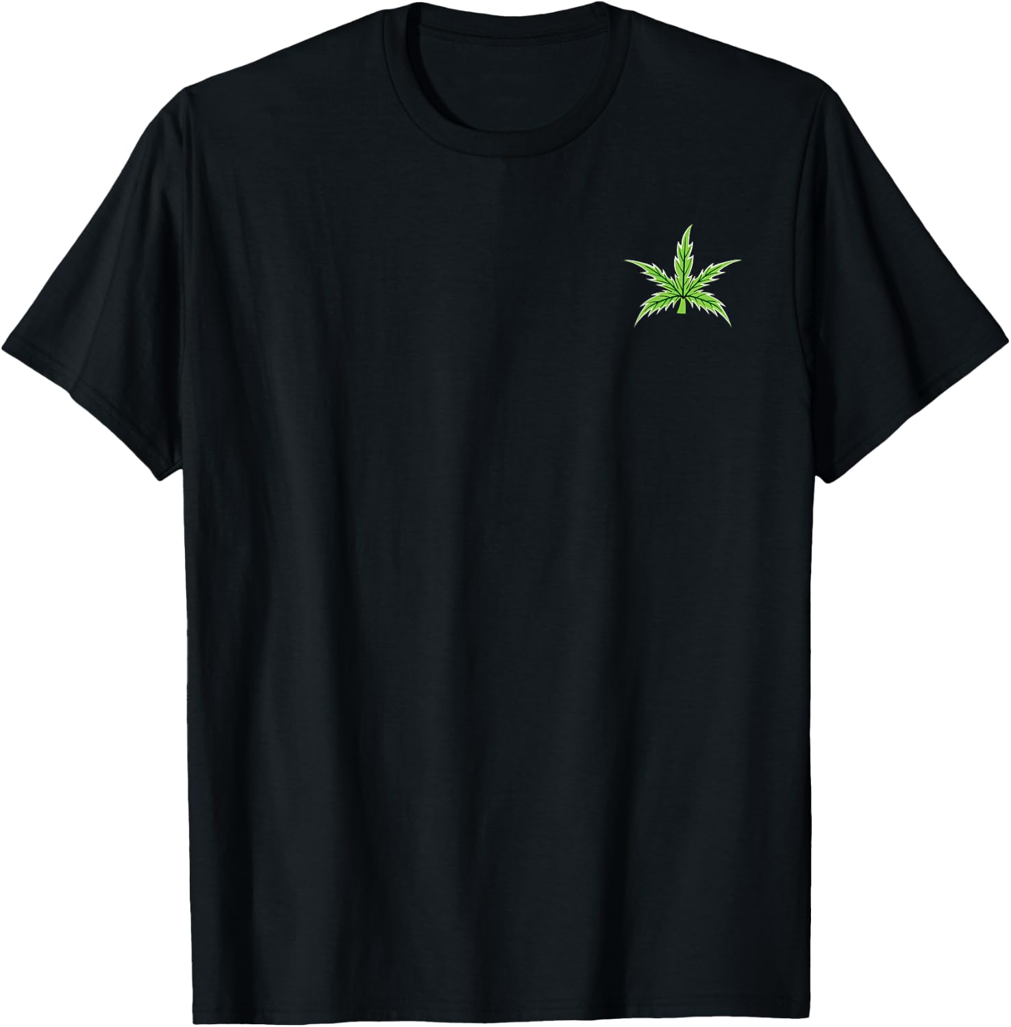 420 Weed Cannabis Marihuana Hanfblatt Legaliseed T-Shirt - T-Shirt | Black