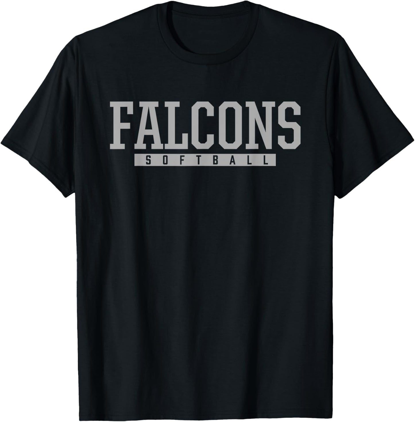 York Falcons Softball HS T-Shirt - T-Shirt | Black