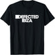 Defekter weißer Ibiza-Druck T-Shirt - T-Shirt | Black