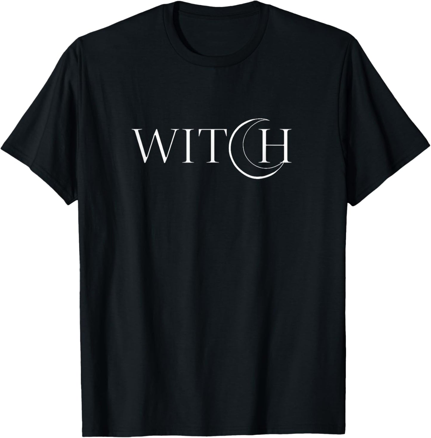 Witch Moon Halloween Witchcraft T-Shirt - T-Shirt | Black