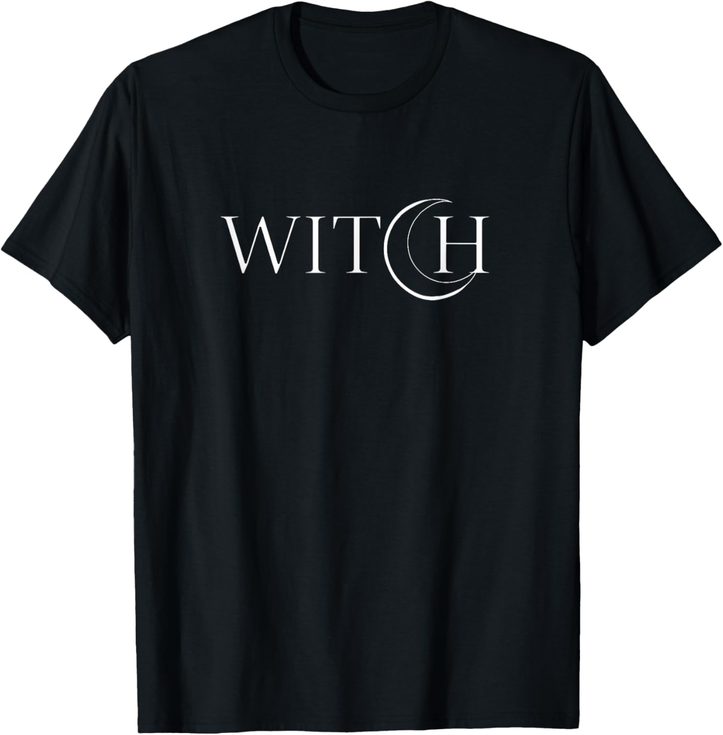 Witch Moon Halloween Witchcraft T-Shirt - T-Shirt | Black