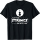 May The Strings Funny Violin Player Violinist Gift T-Shirt - T-Shirt | Black