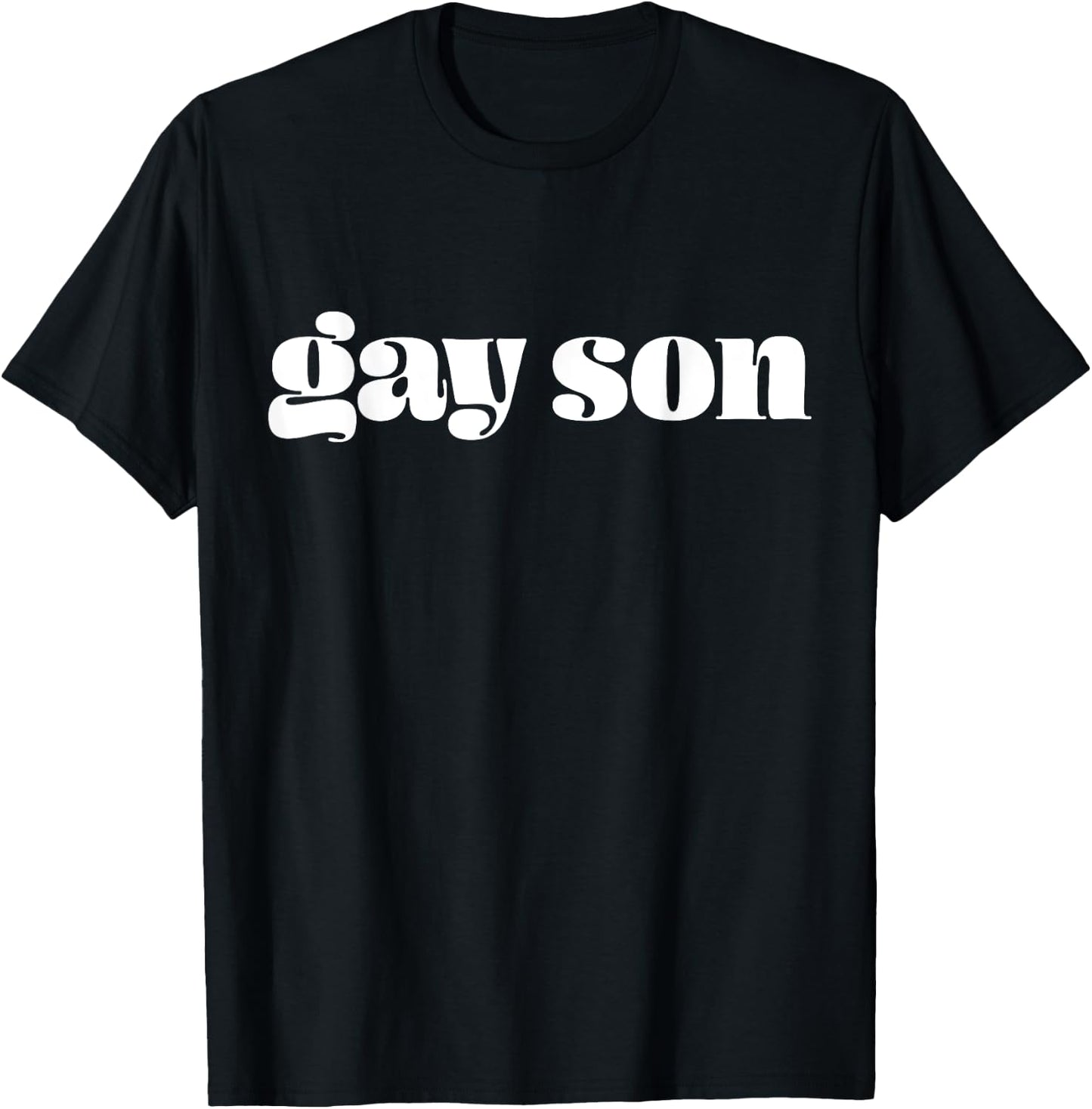 Gay Son Meme T-Shirt - T-Shirt | Black