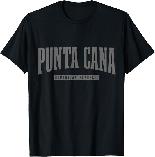 Punta Cana Dominican Republic Pride Souvenir Vintage T-Shirt - T-Shirt | Black