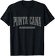 Punta Cana Dominican Republic Pride Souvenir Vintage T-Shirt - T-Shirt | Black