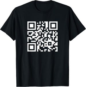 Lustiger QRcode Spruch ich höre Immer nur mimimi T-Shirt - T-Shirt | Black