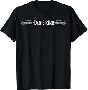 Hoagie King Sandwich T-Shirt - T-Shirt | Black