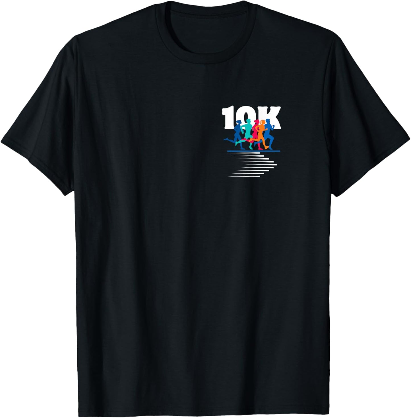 10K Runner Apparel Fun Wear Running Athletes Performance T-Shirt - T-Shirt | Black