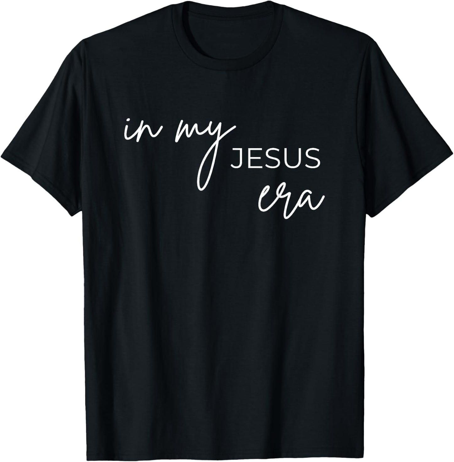 In My Jesus Era T-Shirt - T-Shirt | Black
