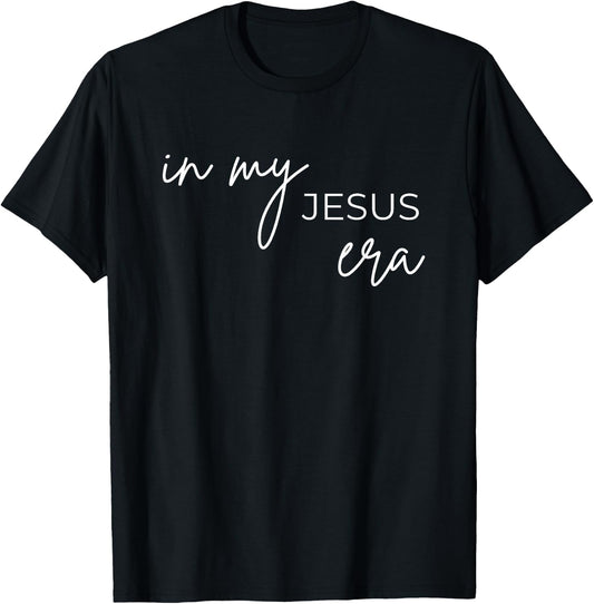 In My Jesus Era T-Shirt - T-Shirt | Black