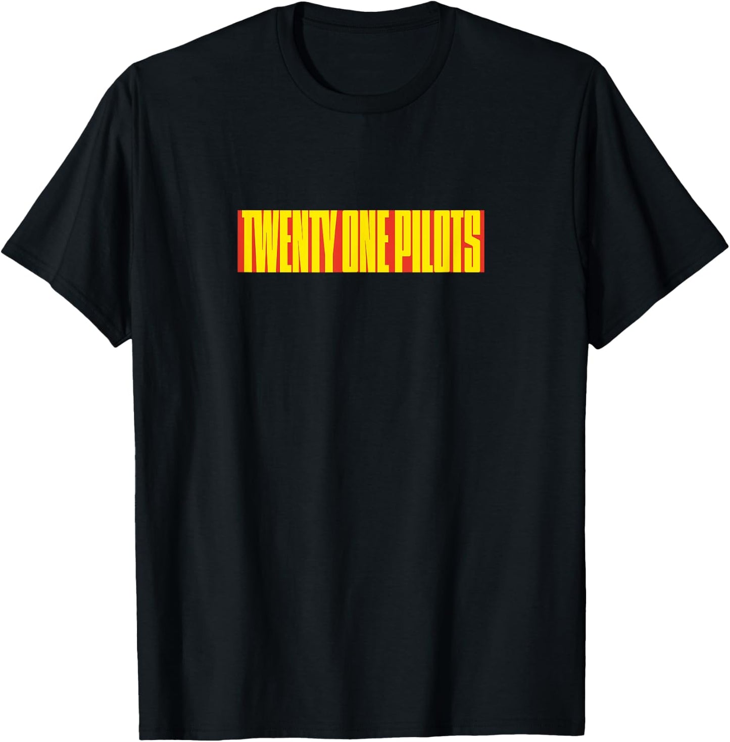 Twenty One Pilots Wordmark , black T-Shirt - T-Shirt | Black