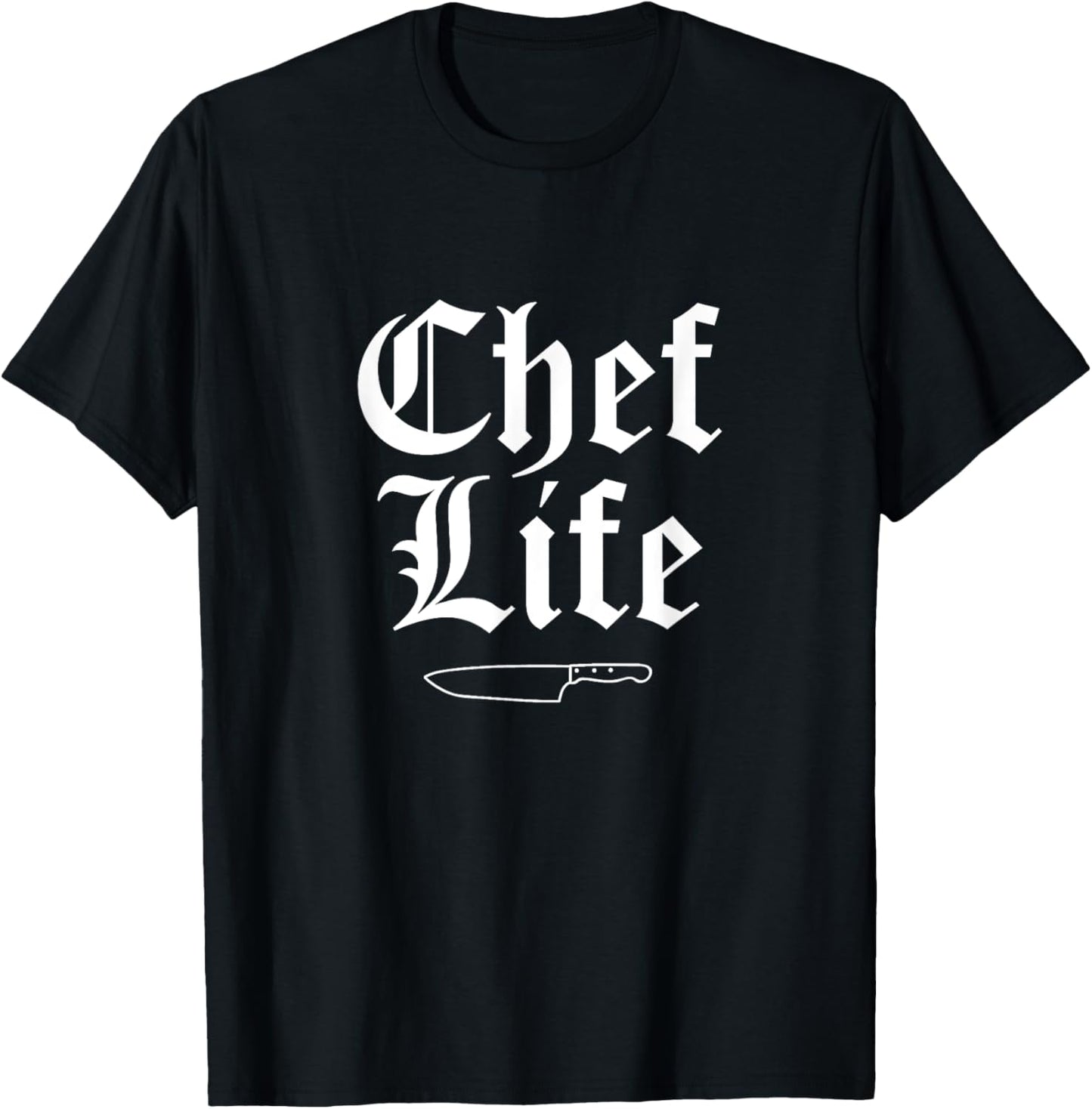 Funny Chef Life - Culinary Gangster Home Cooking T-Shirt - T-Shirt | Black