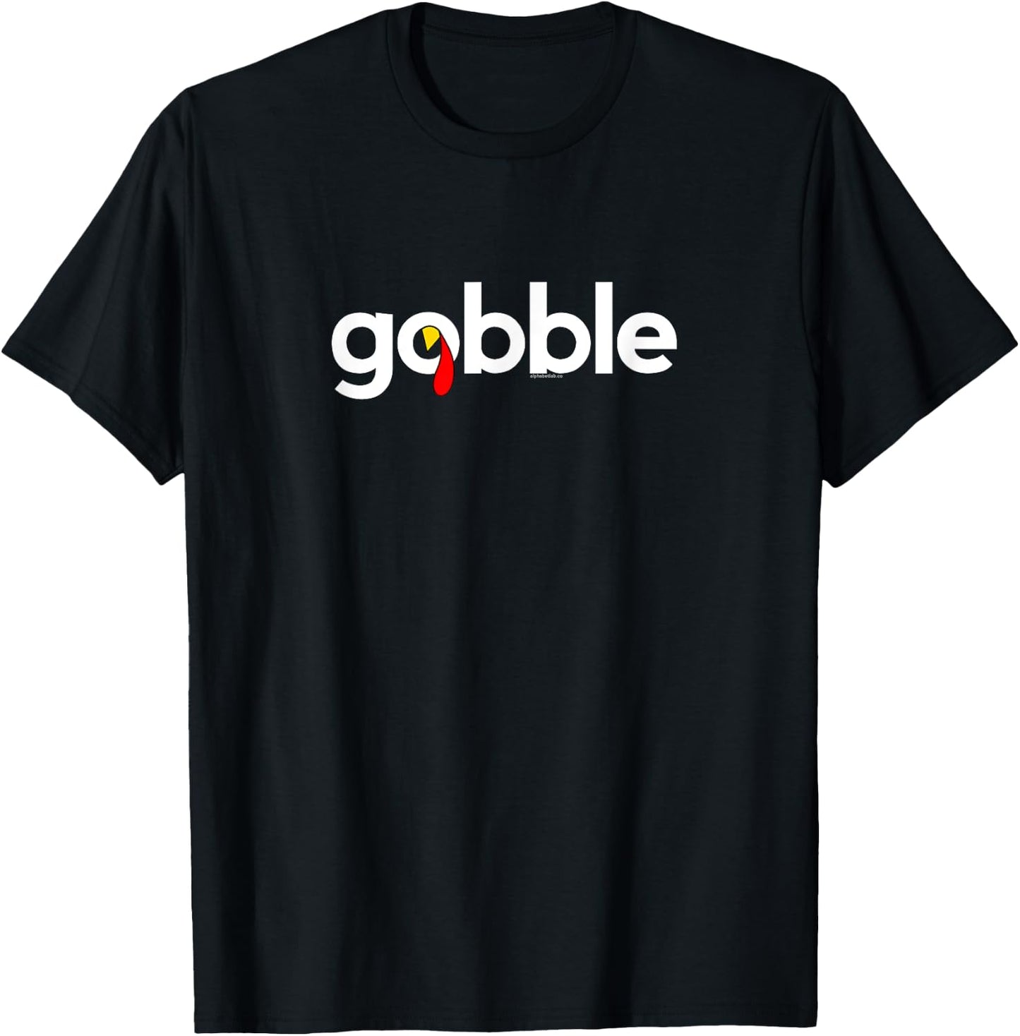 Thanksgiving Women | Gobble Turkey Day Give Thanks T-Shirt - T-Shirt | Black