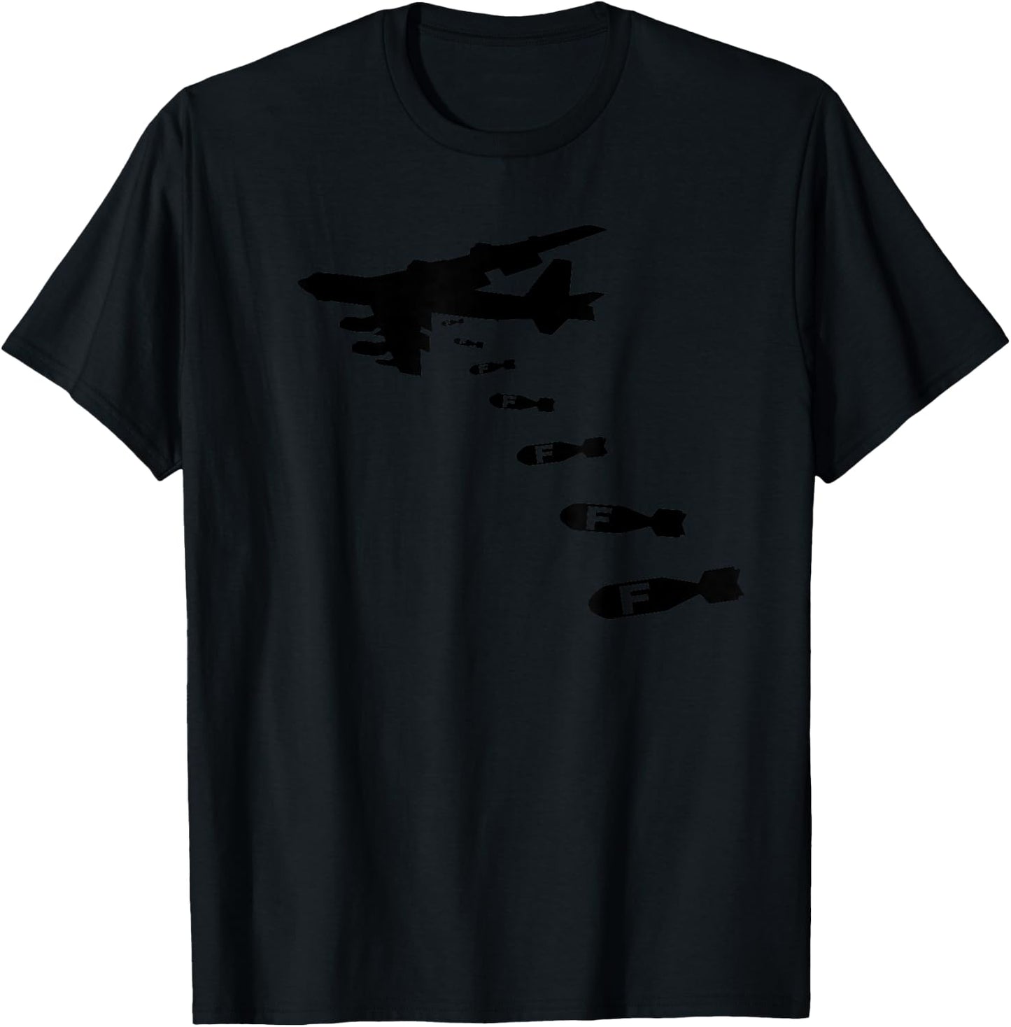 Dropping F Bombs T-Shirt - T-Shirt | Black