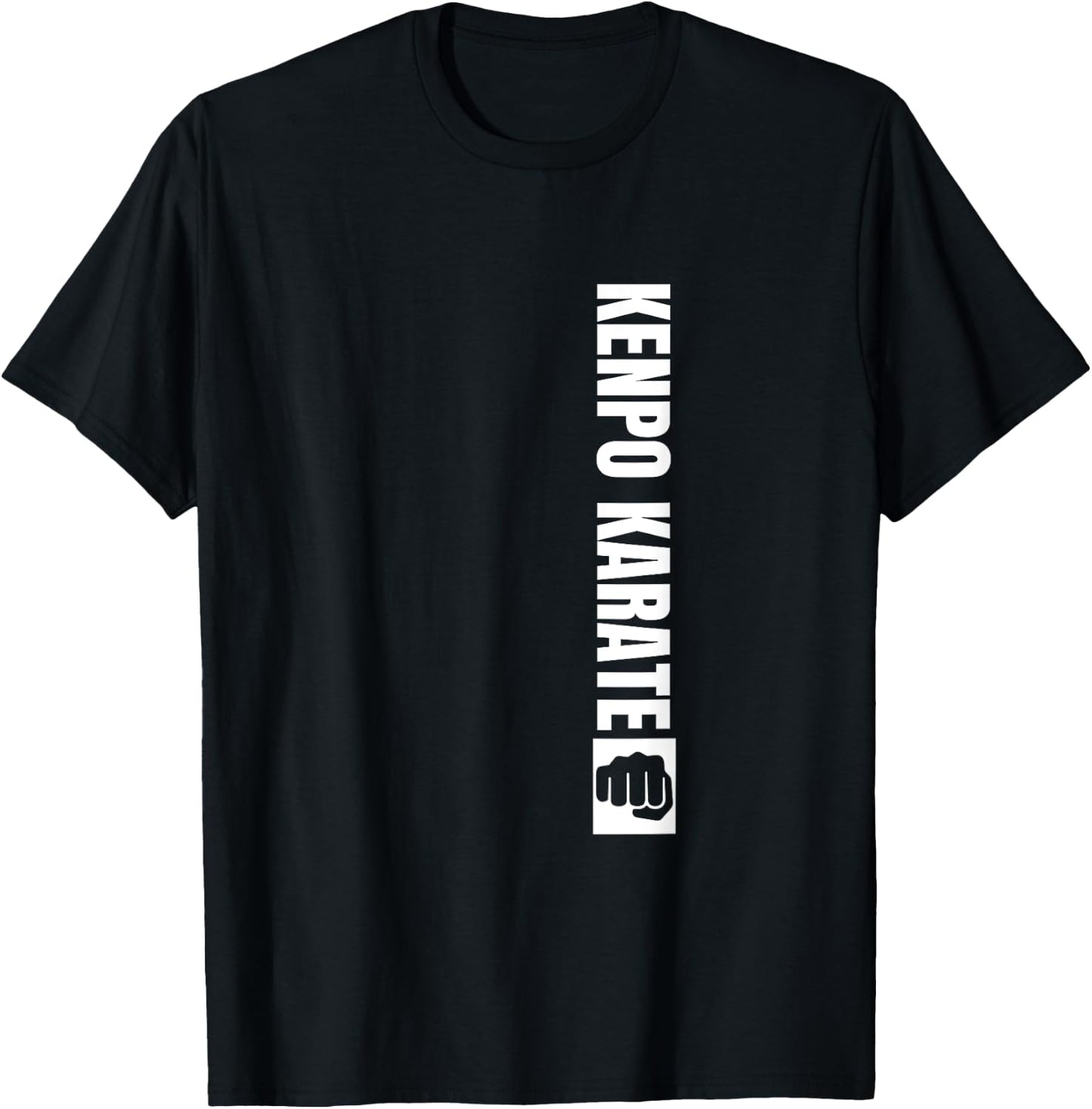 Kenpo Karate Coach Vintage Distressed American Kenpo T-Shirt - T-Shirt | Black