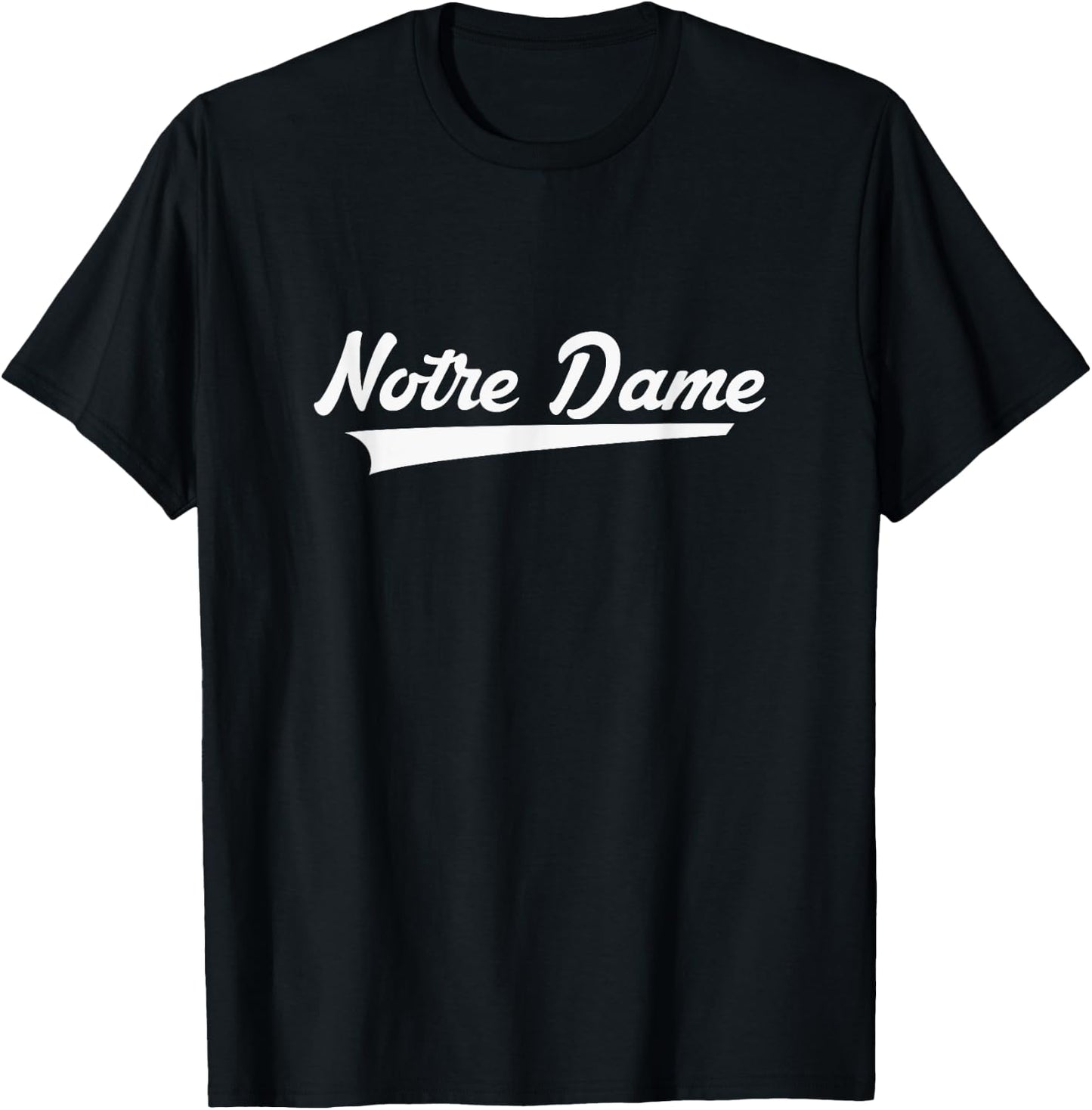 Notre Dame High School Vintage Swoosh T-Shirt - T-Shirt | Black