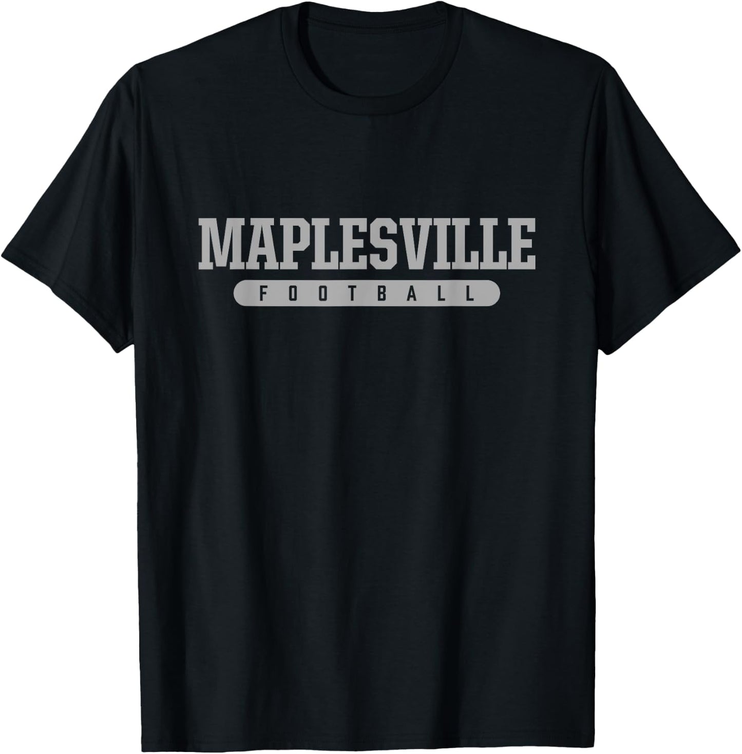 Maplesville High School Football T-Shirt - T-Shirt | Black