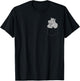 Cute Hippo Design Women Hippopotamus Hippo Lovers T-Shirt - T-Shirt | Black