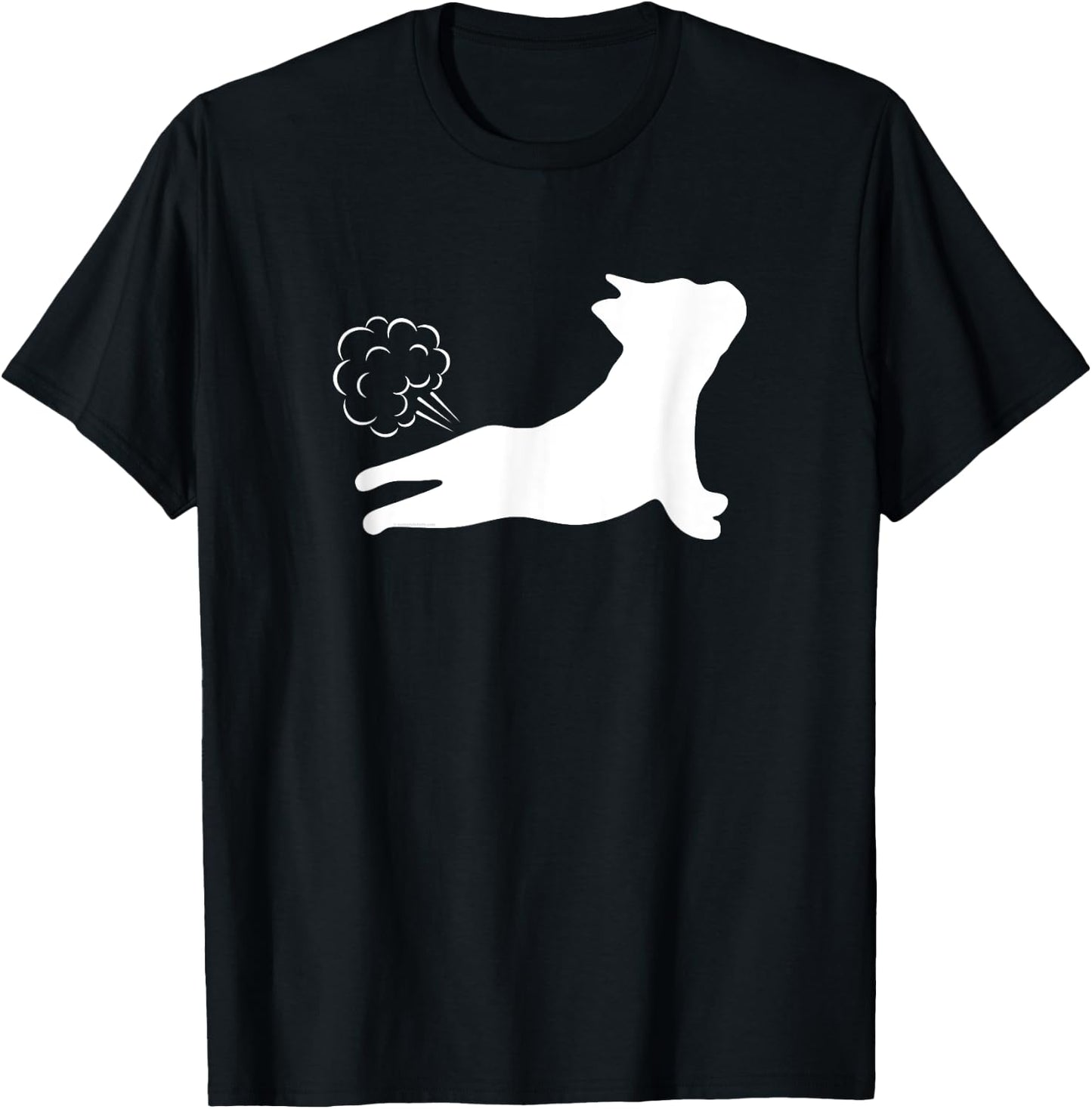 Funny Farting French Bulldog Frenchie Pet Owner Dog Lover Women T-Shirt - T-Shirt | Black