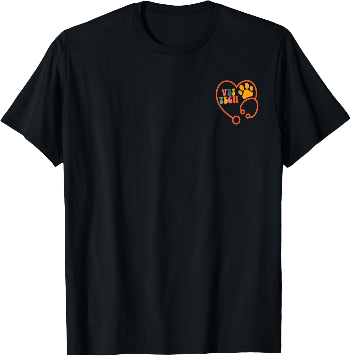 Groovy It's A Good Day To Save Animal Veterinarian 2 Sided T-Shirt - T-Shirt | Black