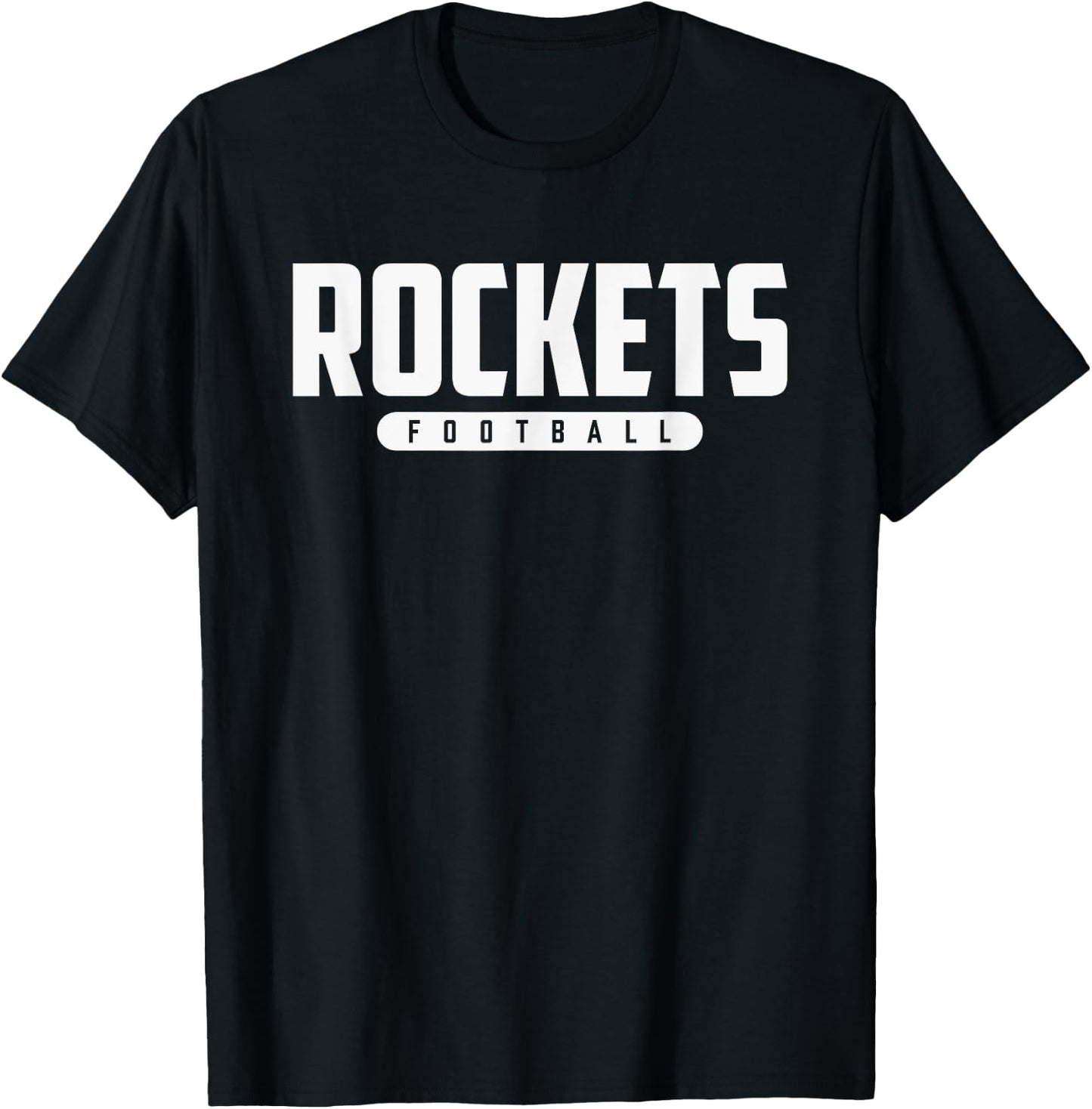Robinson Rockets Football T-Shirt - T-Shirt | Black