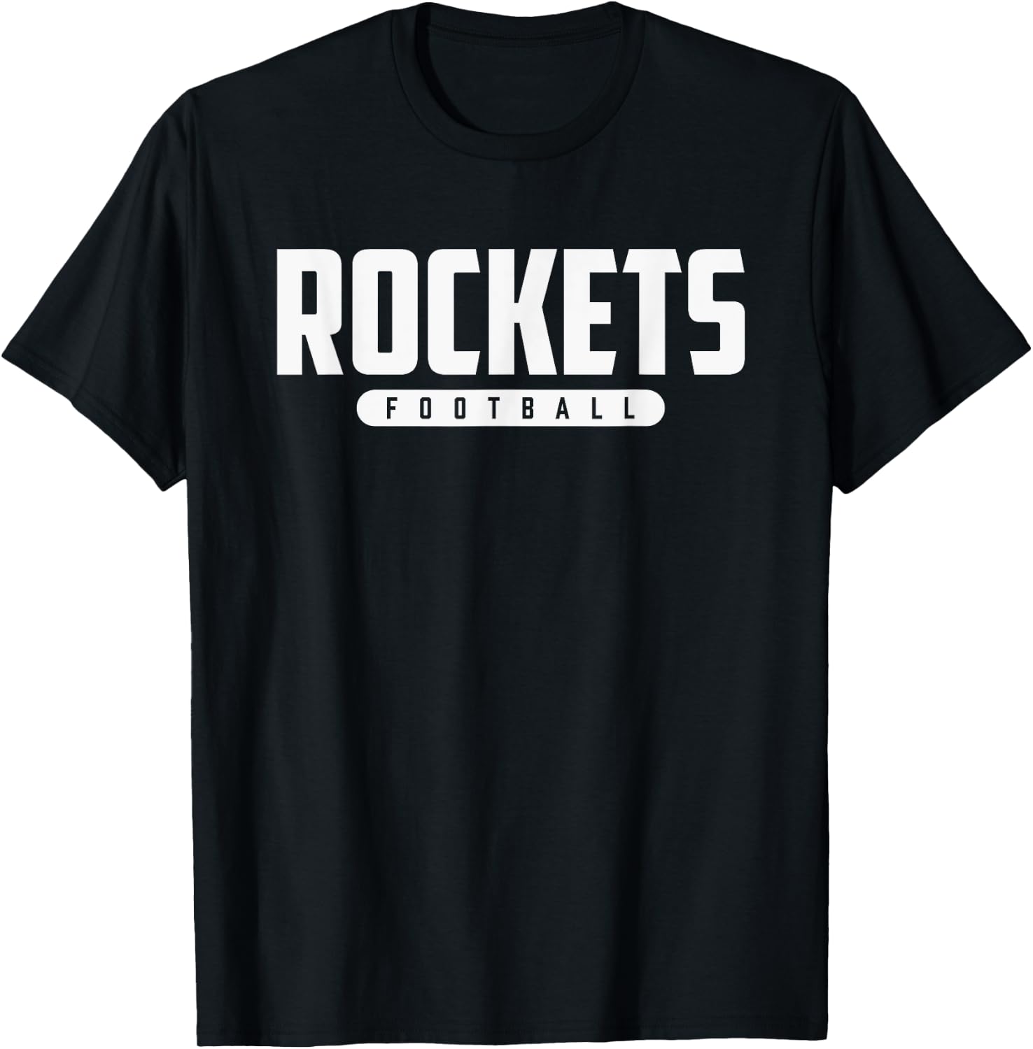 Robinson Rockets Football T-Shirt - T-Shirt | Black