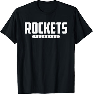 Robinson Rockets Football T-Shirt - T-Shirt | Black