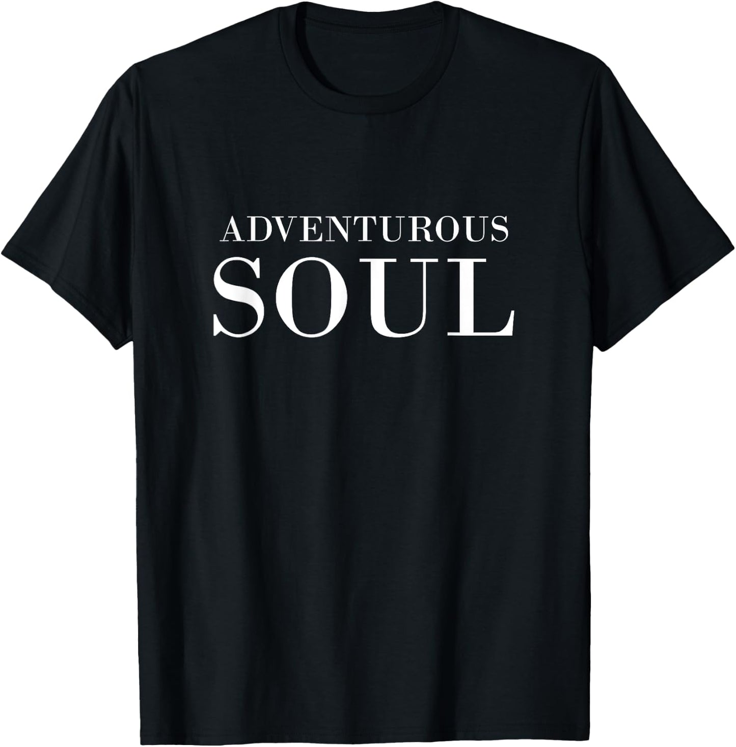 Adventurous Soul T-Shirt - T-Shirt | Black