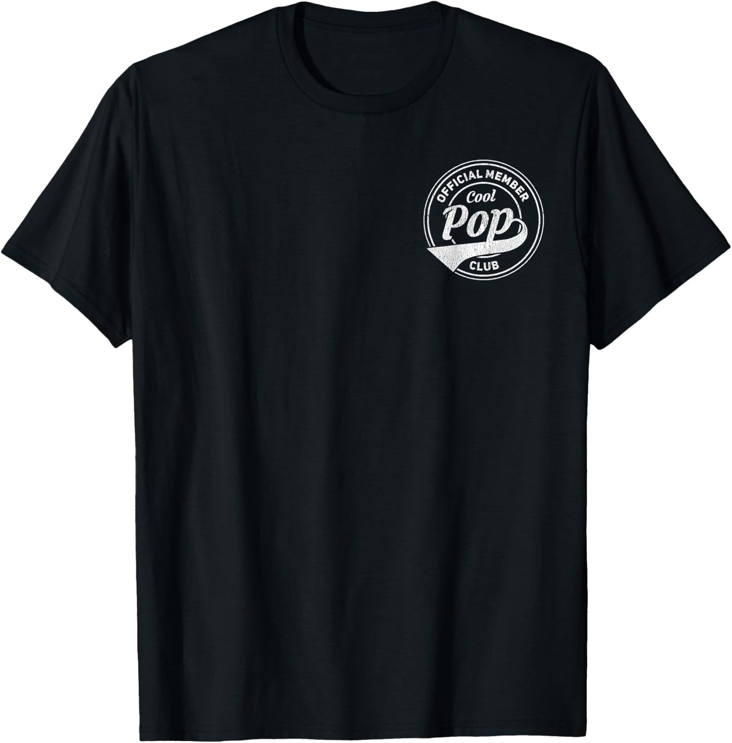Official Member Cool Pop Club T-Shirt - T-Shirt | Black