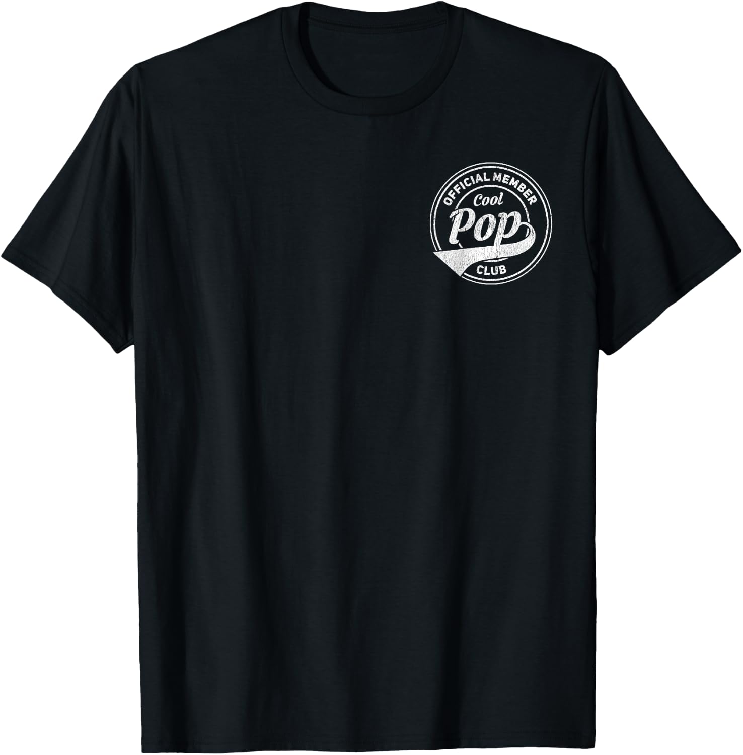 Official Member Cool Pop Club T-Shirt - T-Shirt | Black