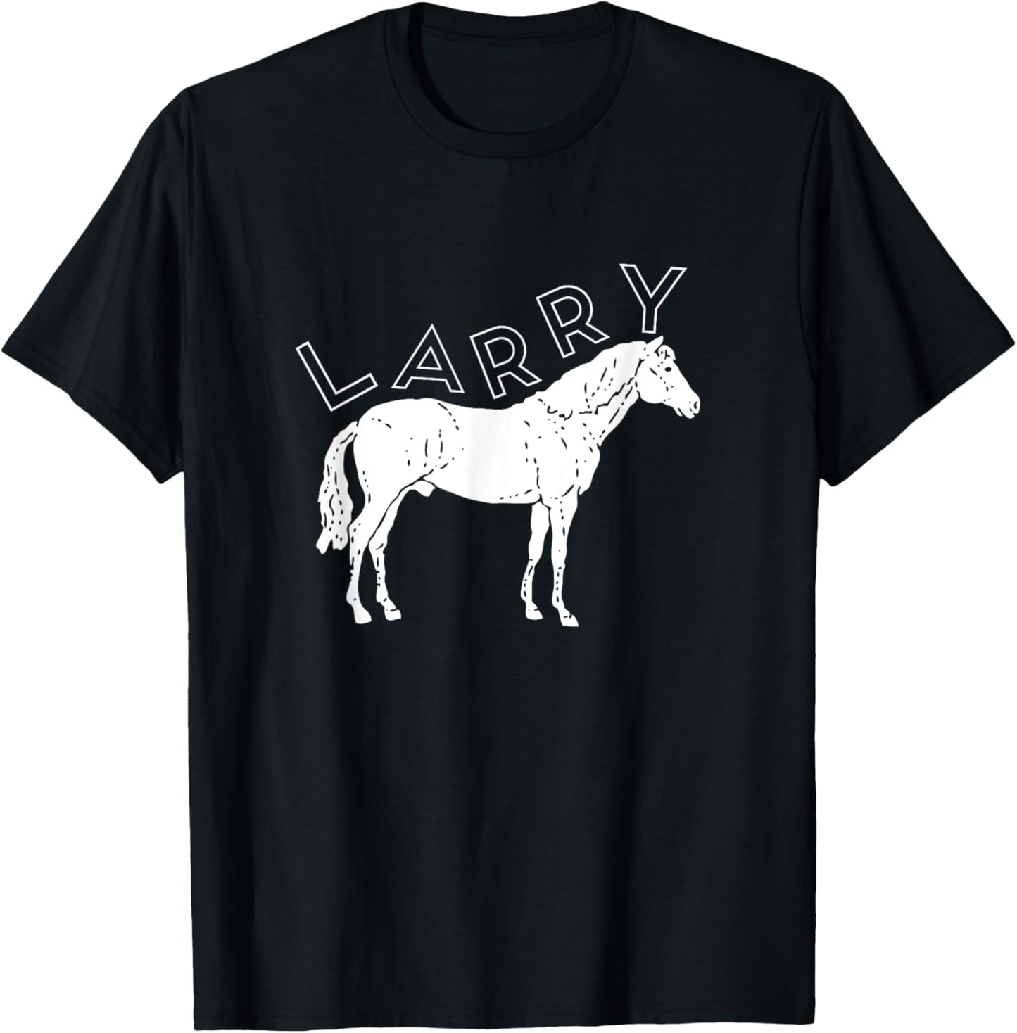 LARRY HORSE T Shirt T-Shirt - T-Shirt | Black