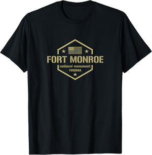 Fort Monroe National Monument T-Shirt - T-Shirt | Black
