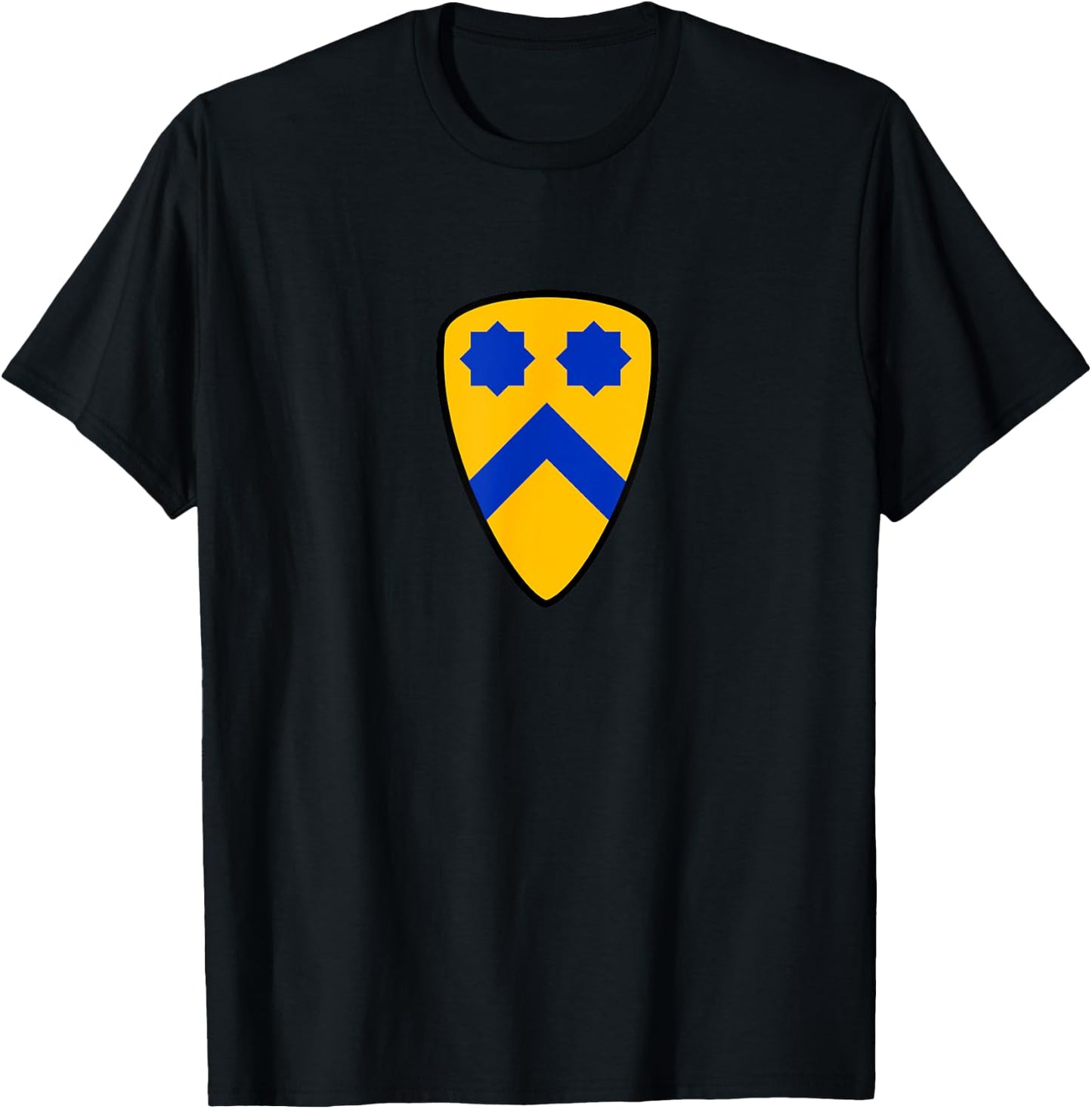 2nd Cavalry Division Shirt Army WWII Buffalo Soldiers T-Shirt - T-Shirt | Black
