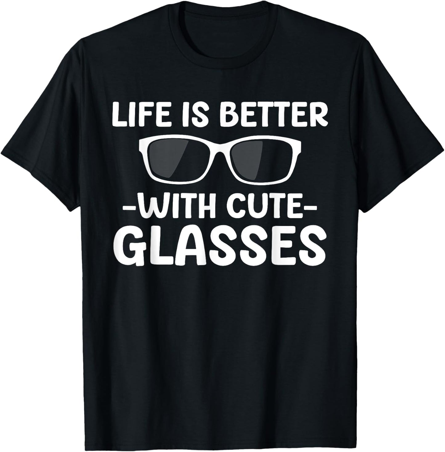 Cute Optician Art Women Optometrist Eyewear Optician T-Shirt - T-Shirt | Black