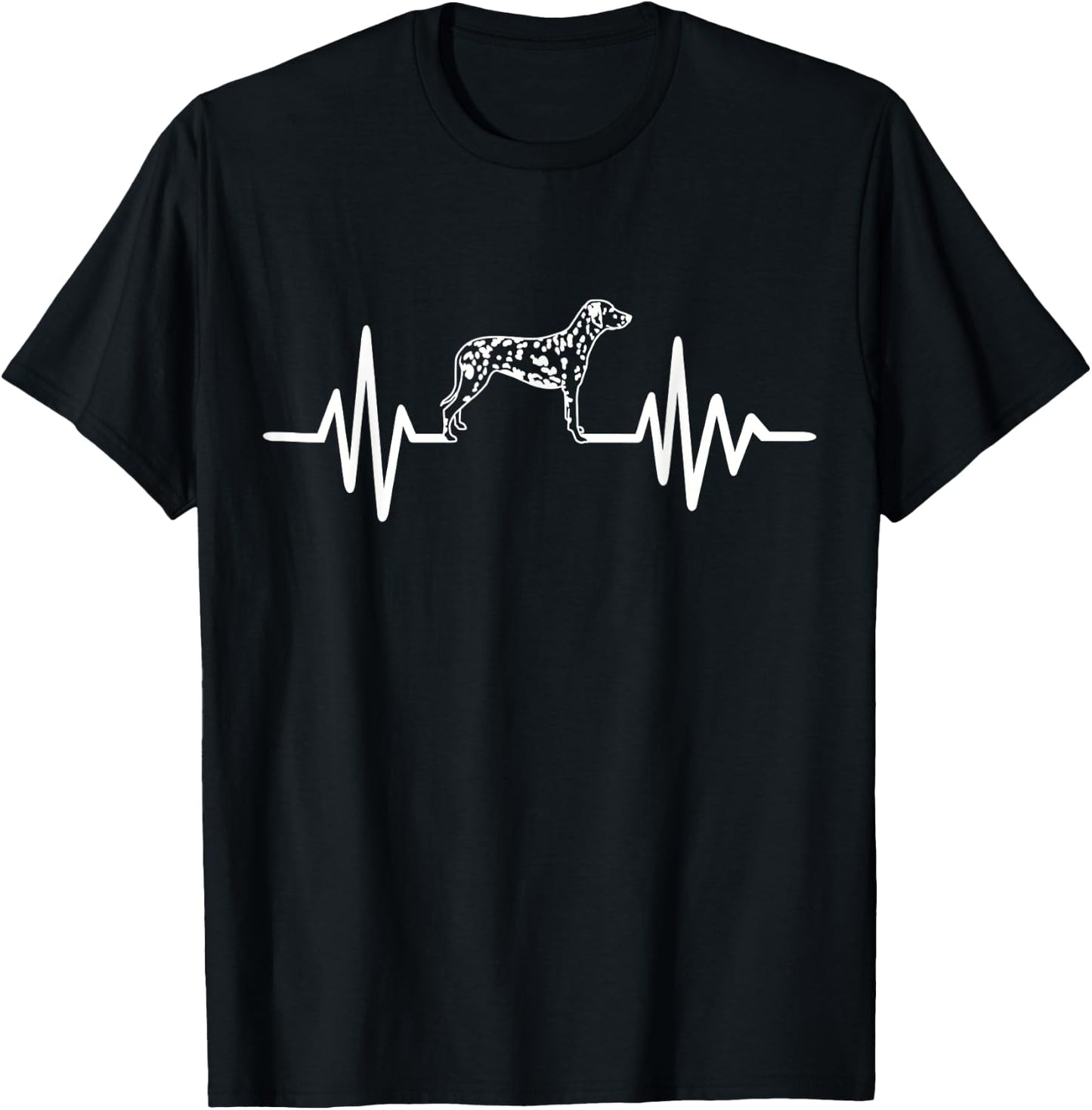 Dalmatian frequency T-Shirt - T-Shirt | Black