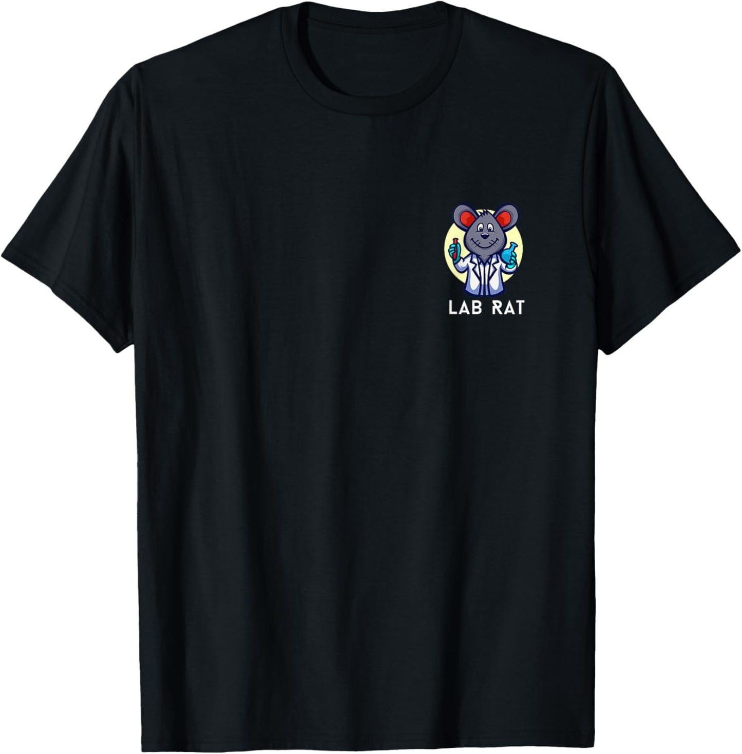 Lab Rat Medical Technologist Laboratory Technician T-Shirt - T-Shirt | Black