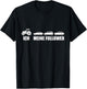 Ich Meine Follower Trecker Landwirt Bauer Traktor T-Shirt - T-Shirt | Black