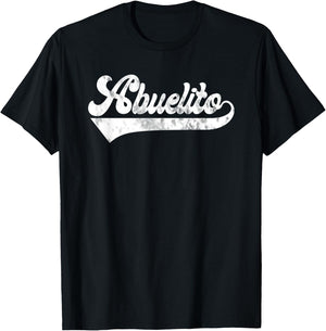 Abuelito Vintage Retro Father's Day for Papa Grandpa T-Shirt - T-Shirt | Black