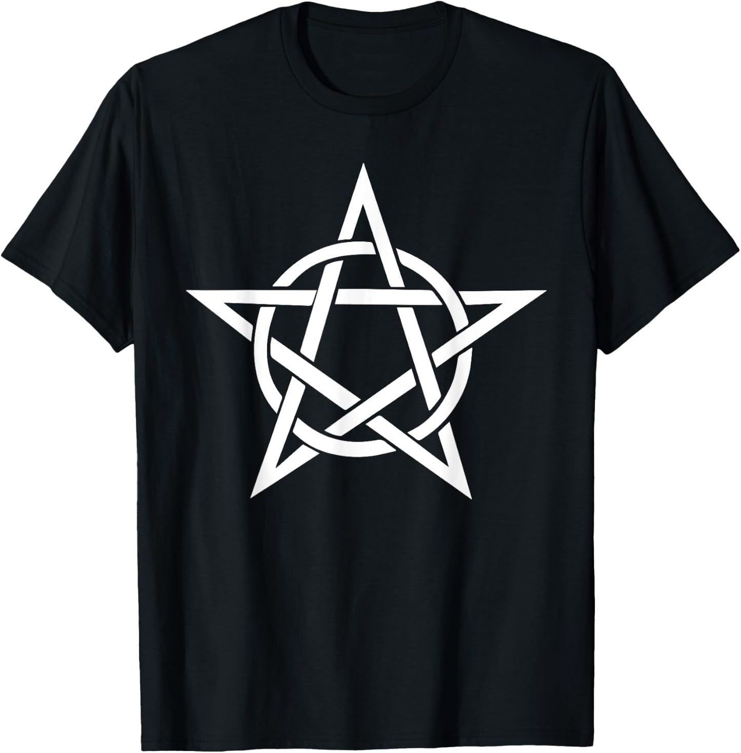 Wicca Pentacle Pentagram Halloween Rebel Gothic Punk T-Shirt - T-Shirt | Black
