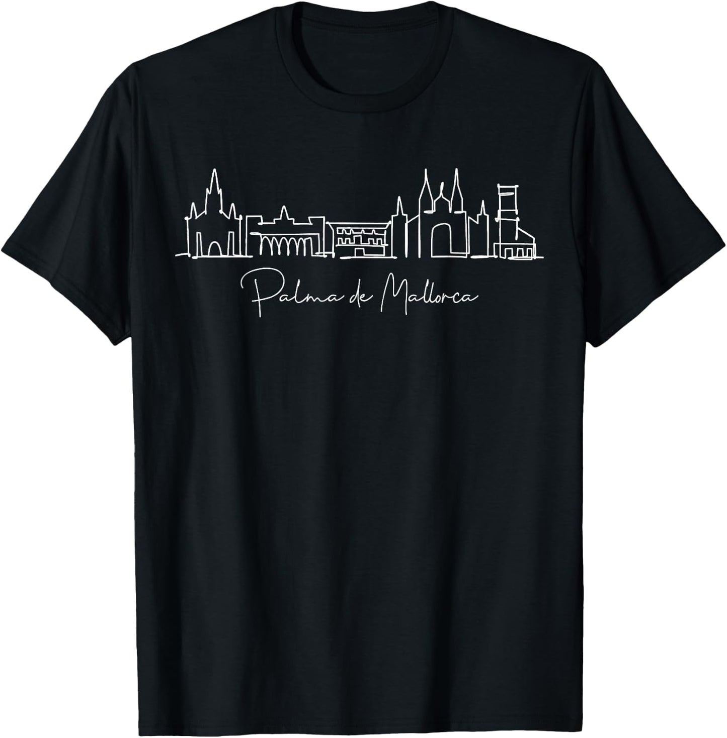 Palma de Mallorca Spain Europe Family Vacation Souvenir T-Shirt - T-Shirt | Black