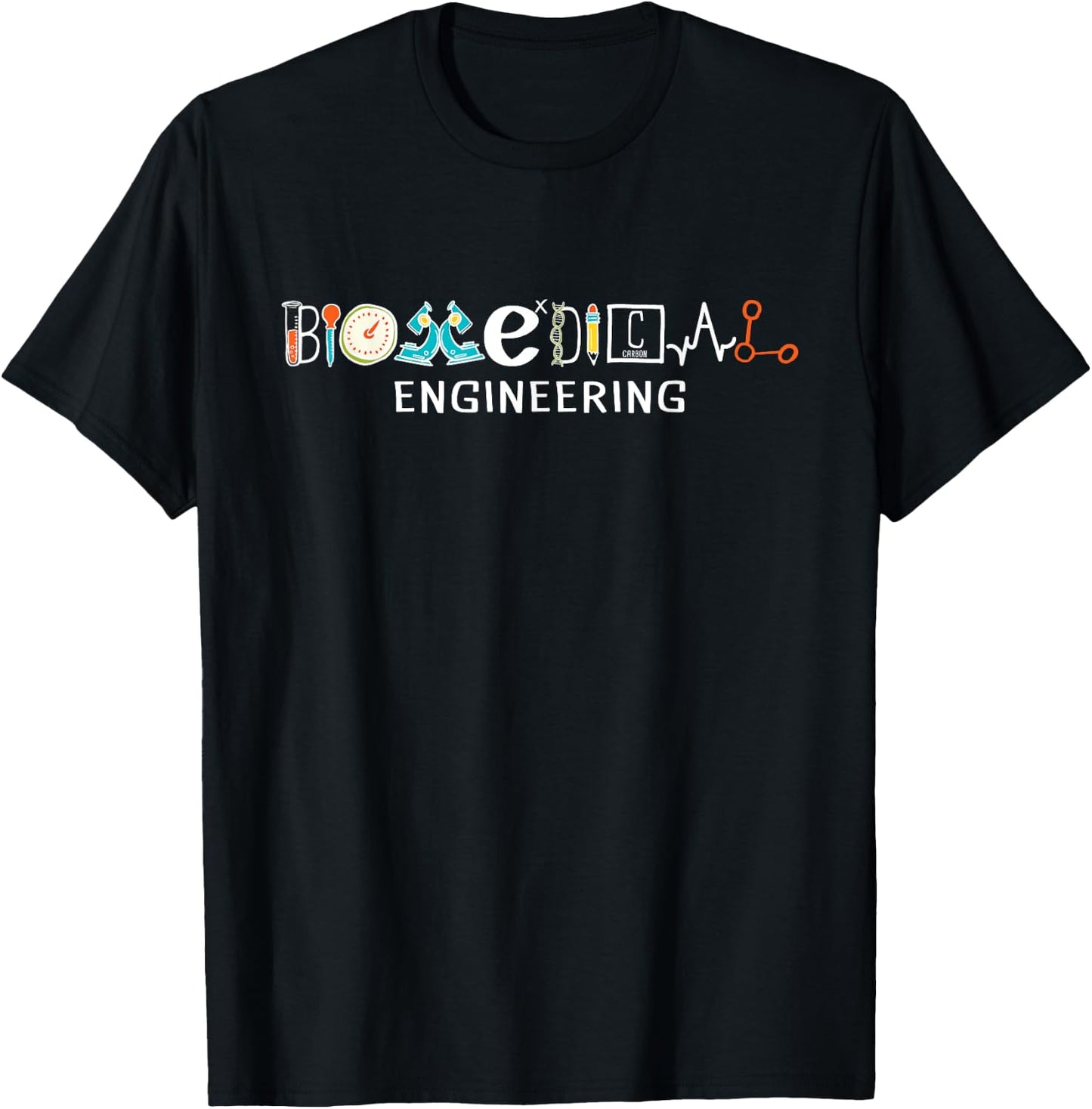 Biomedical Engineering - Biomed Graduate Bioengineering BME T-Shirt - T-Shirt | Black