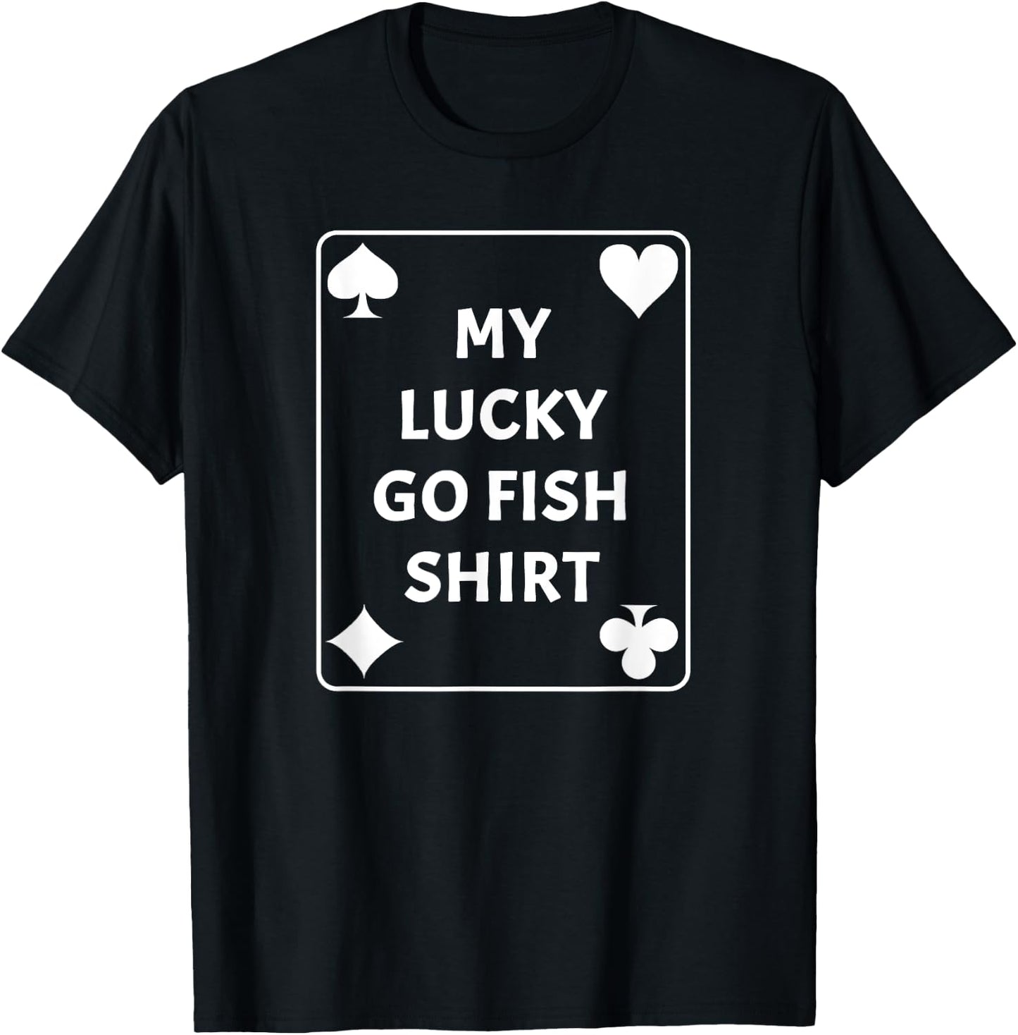 My Lucky Go Fish T-Shirt - T-Shirt | Black