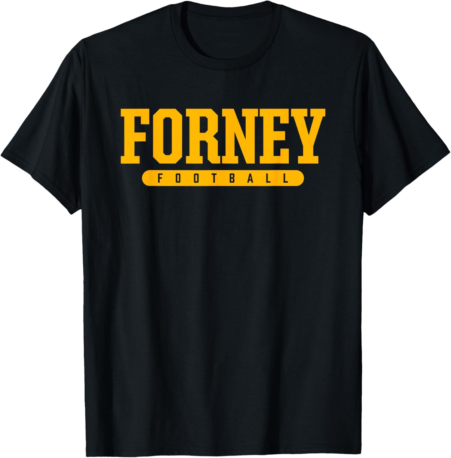 Forney High School Football T-Shirt - T-Shirt | Black