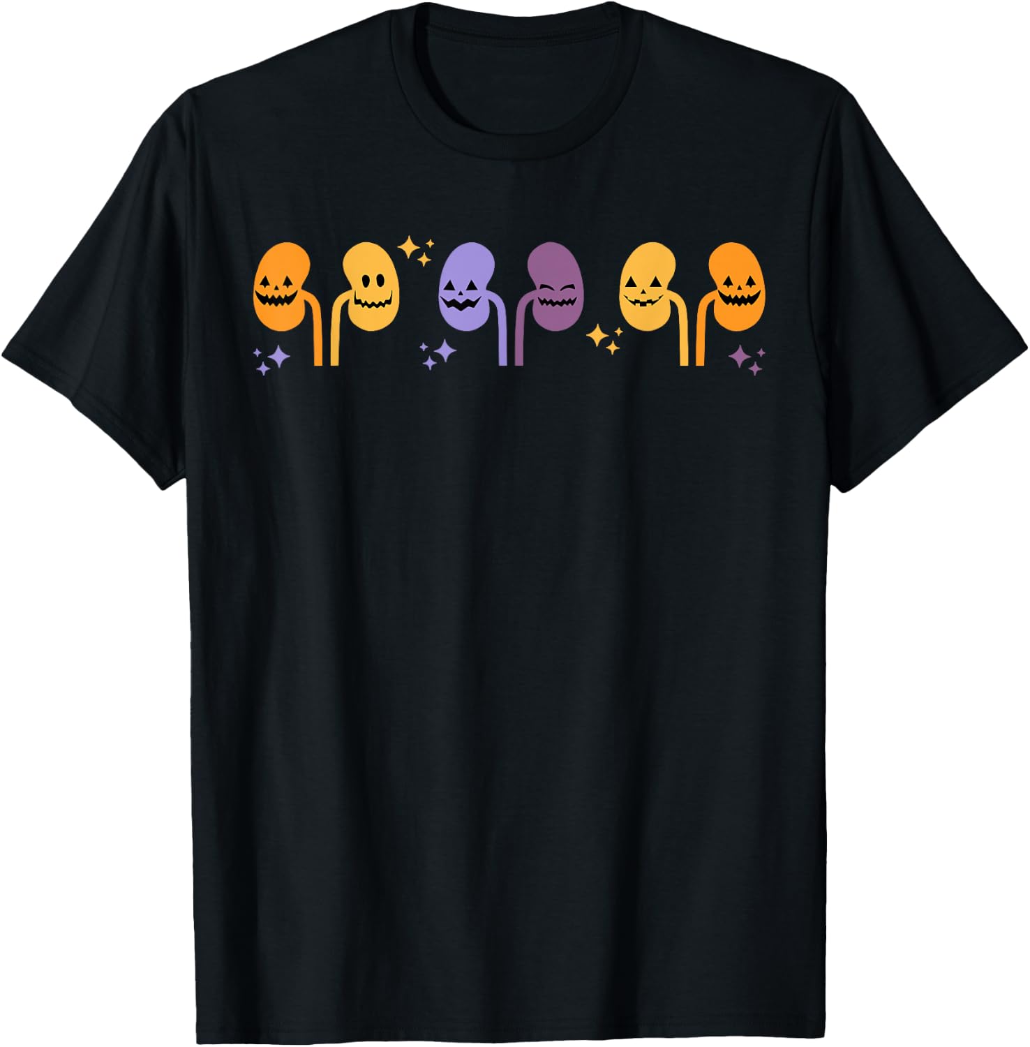 Spooky Kidney Dialysis Tech Renal Nurse Halloween Costume T-Shirt - T-Shirt | Black
