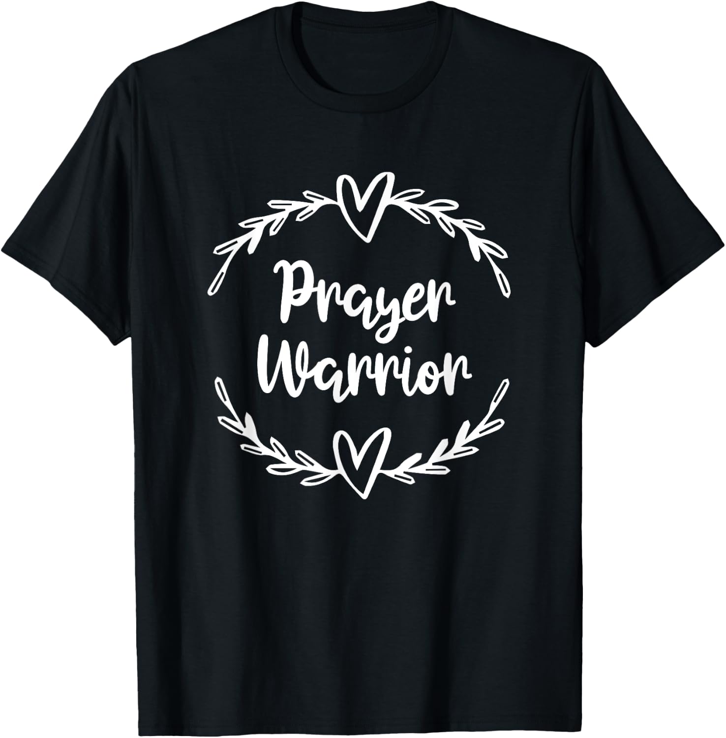 Christian Prayer Warrior Have Faith Quote Bible Verse T-Shirt - T-Shirt | Black