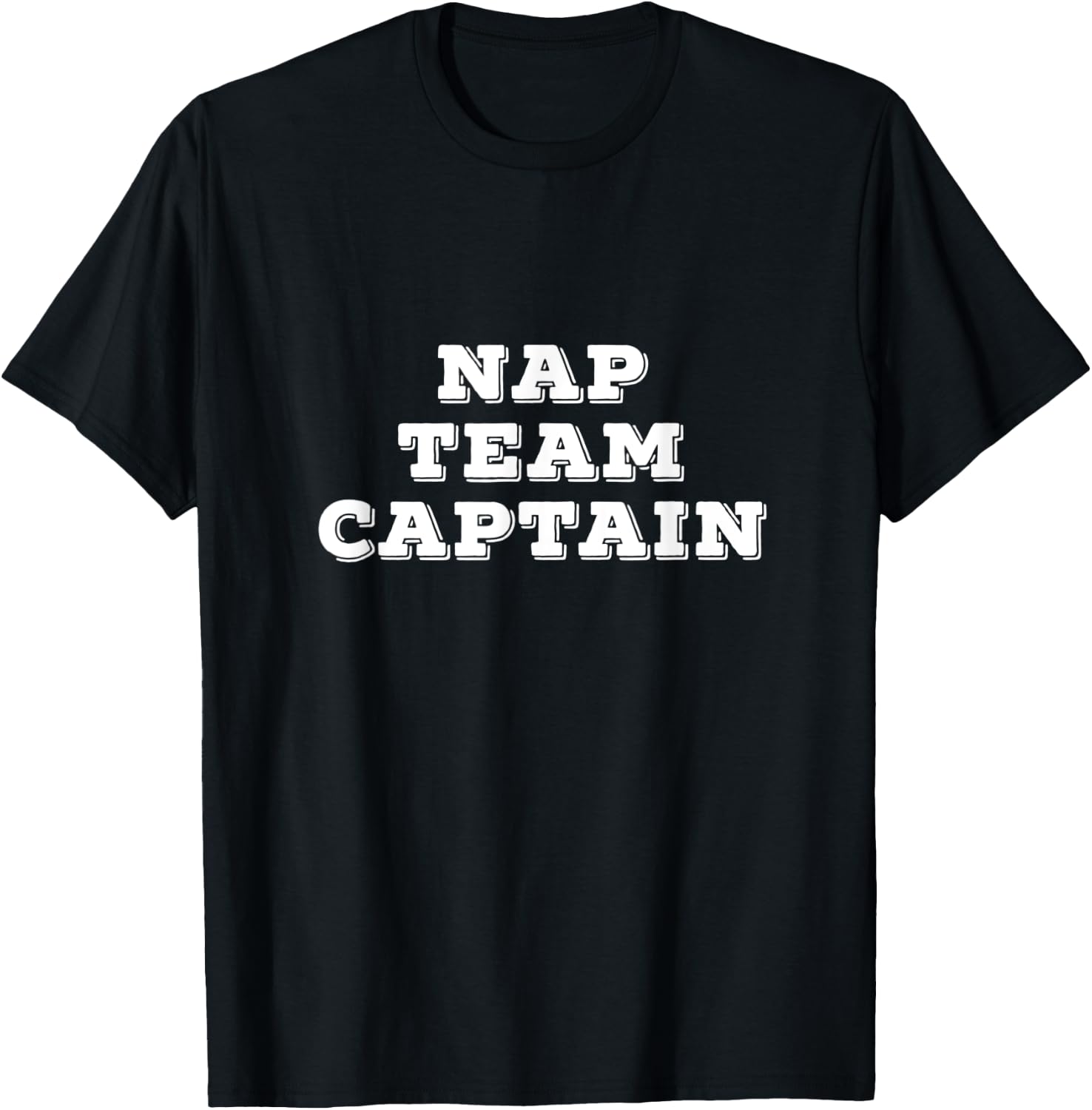 Nap Team Captain T-Shirt - T-Shirt | Black